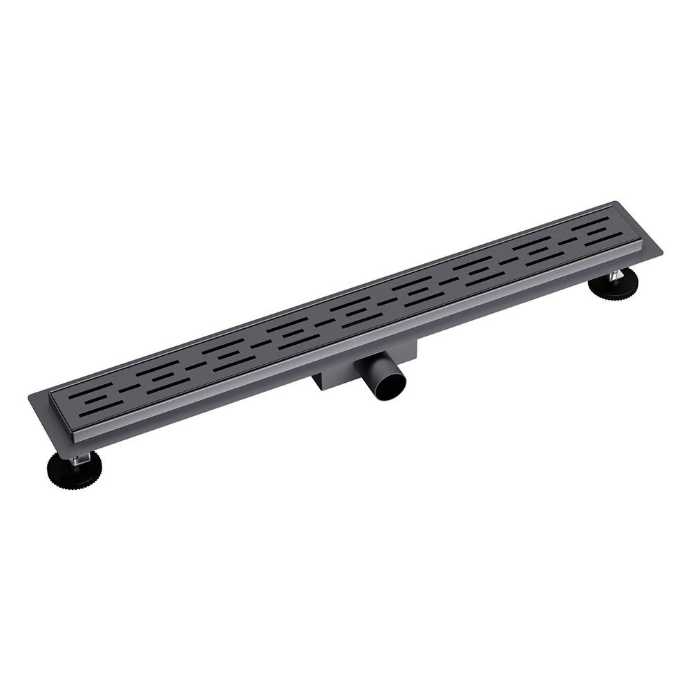 Aloni Duschrinne GG070CM, einzel, 1-St., Aloni Duschrinne Standard Grau Gebürstet 70cm