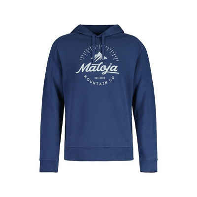 Maloja Sweatshirt dunkel-blau (1-tlg)