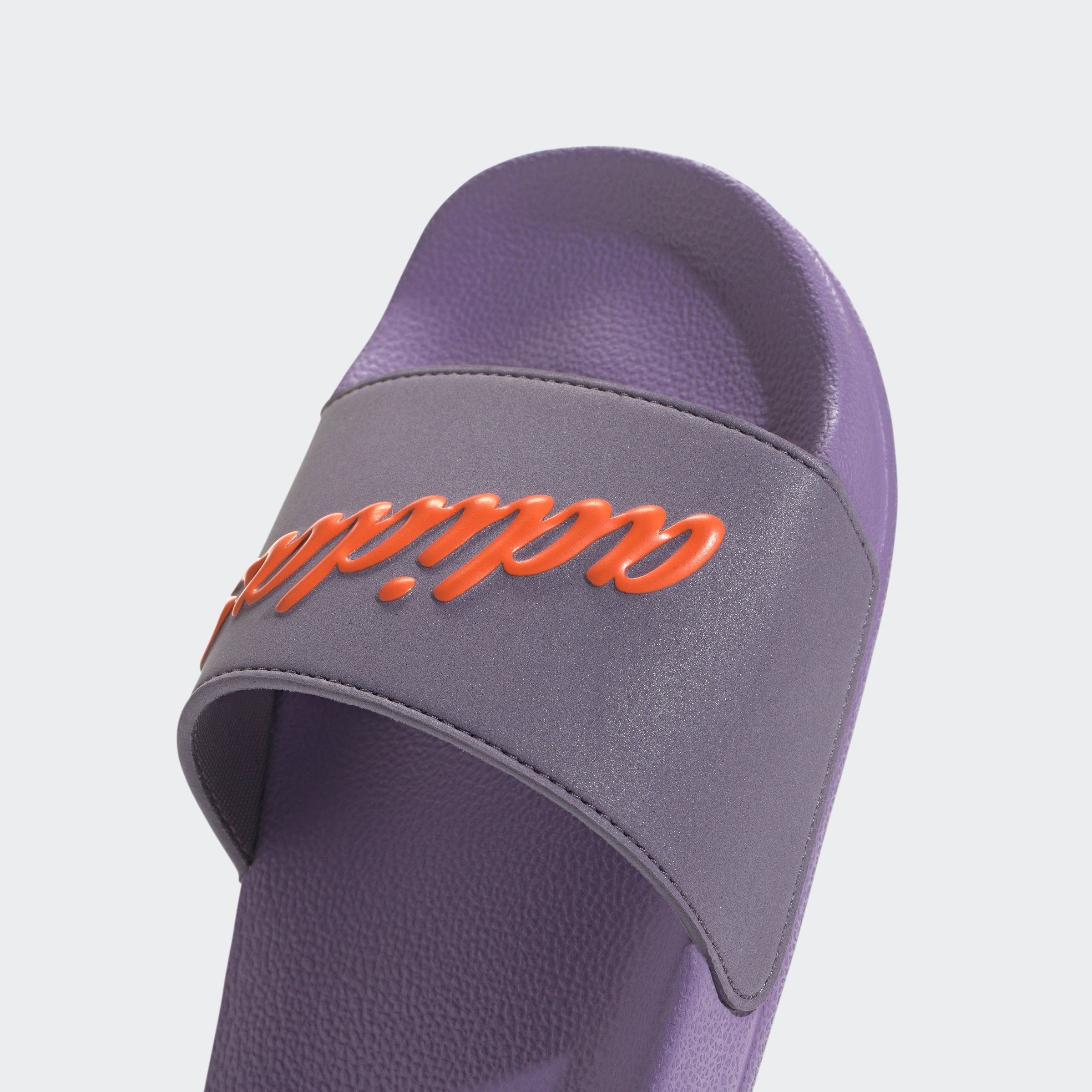 adidas Sportswear Violet Violet ADILETTE Impact Badesandale SHOWER / Shadow / Orange Fusion