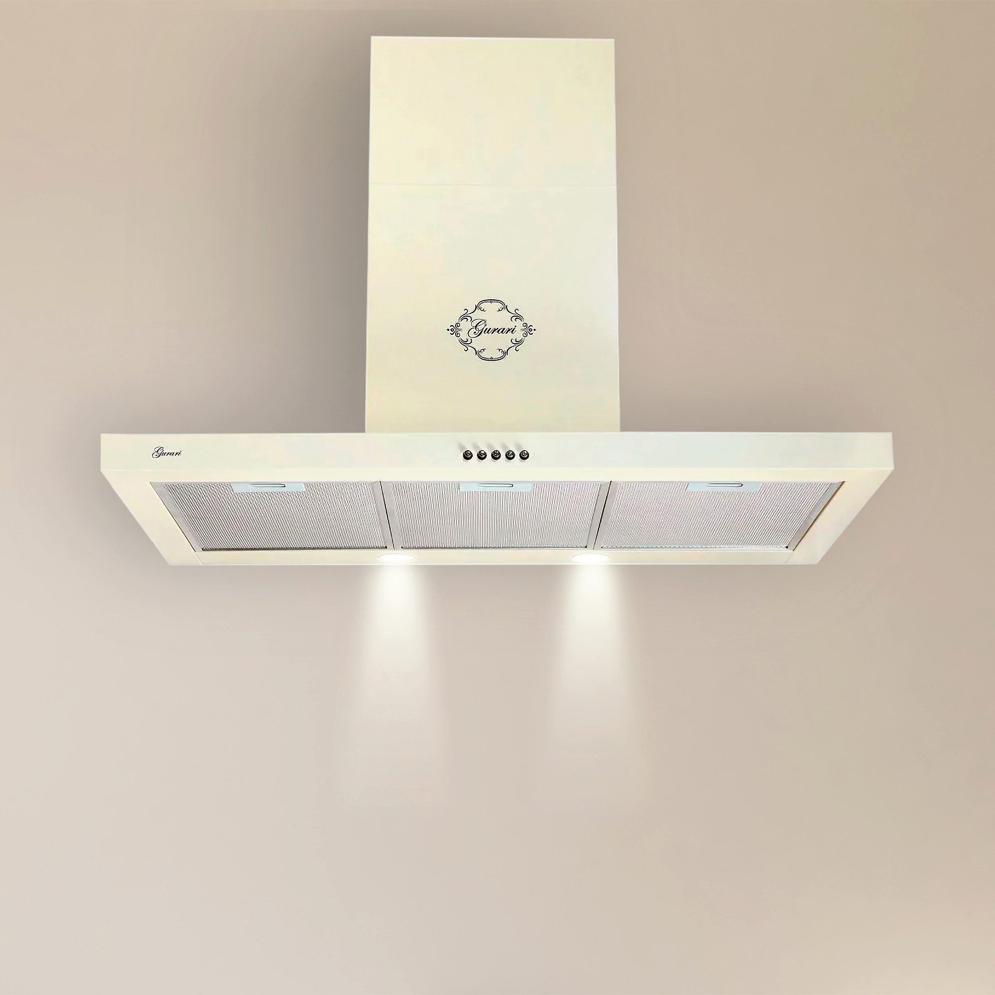 GURARI Wandhaube GCH F 461 N Dunstabzugshaube Wandhaube Motor 1000m³/h GCH F 461 N Dunstabzugshaube Wandhaube Motor 1000m³/h