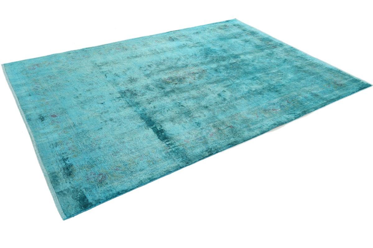 rechteckig, mm Colored 8 Seidenteppich China Höhe: Orientteppich, Nain Trading, 180x270 Handgeknüpfter Seide Moderner