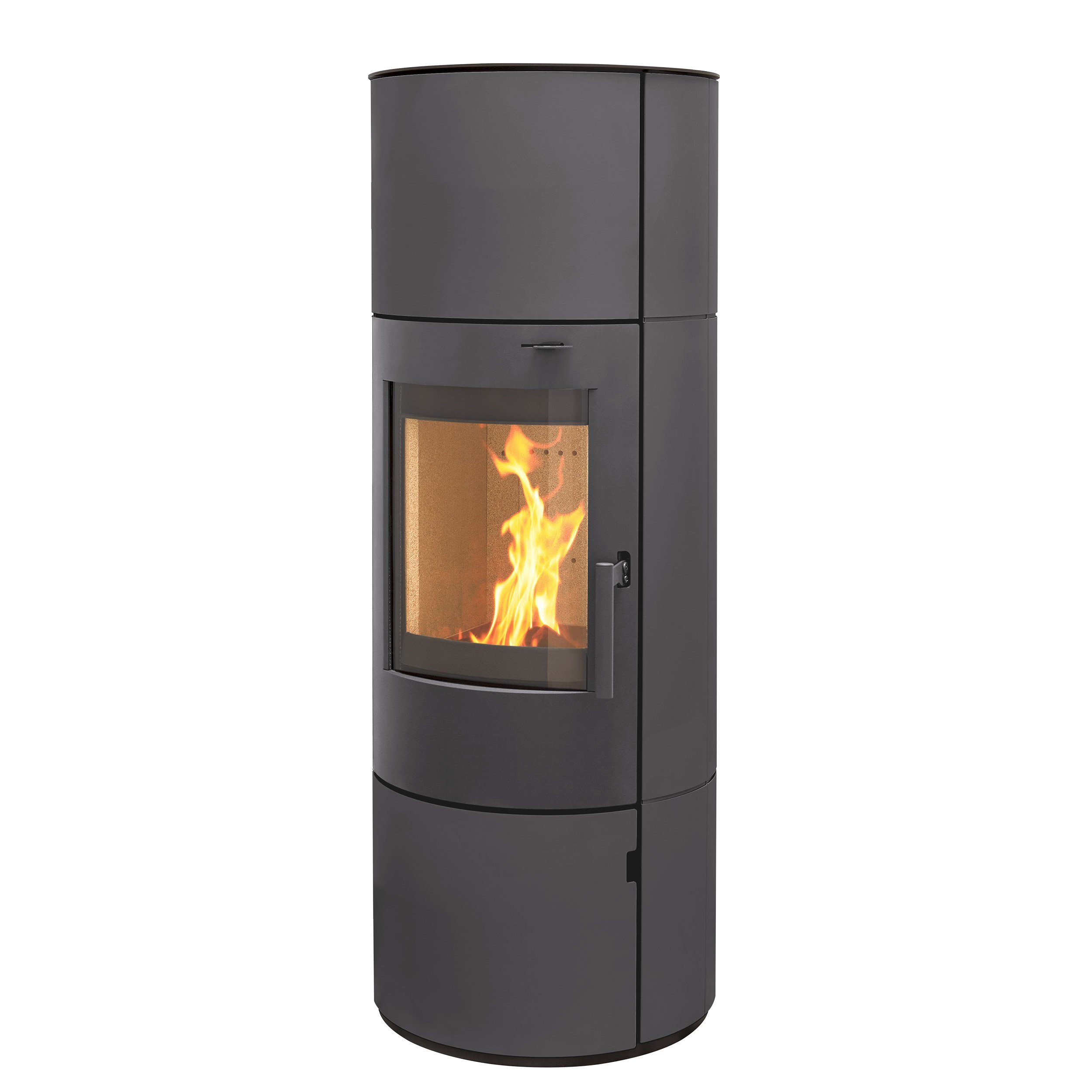 Thermia München XL Stahl gussgrau, 7 kW, Dauerbrand