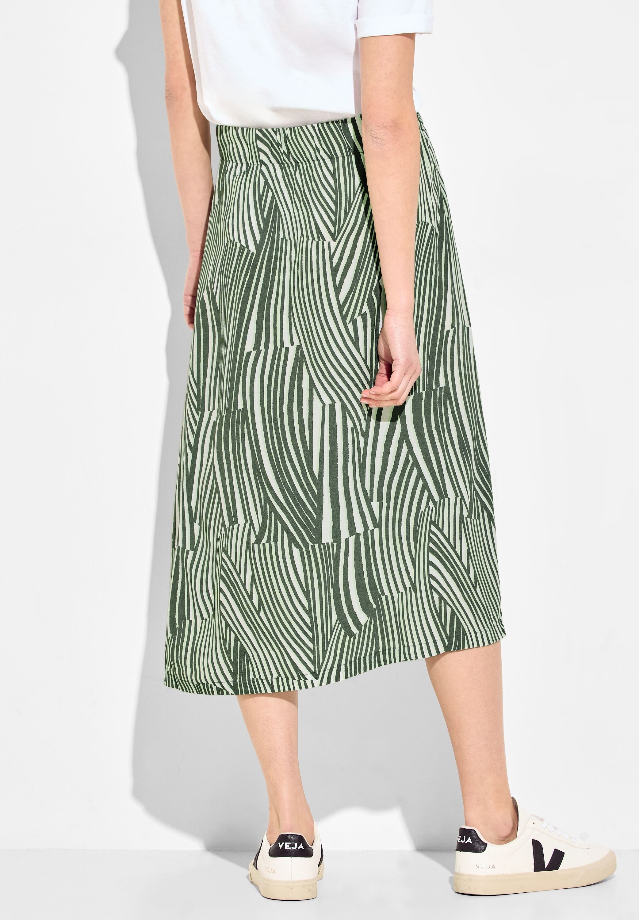 CECIL Maxirock in Midi-Länge