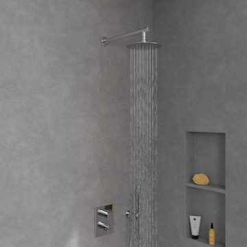 Villeroy & Boch Regenduschkopf Universal Showers, Regenbrause 200 mm, Rund - Chrom