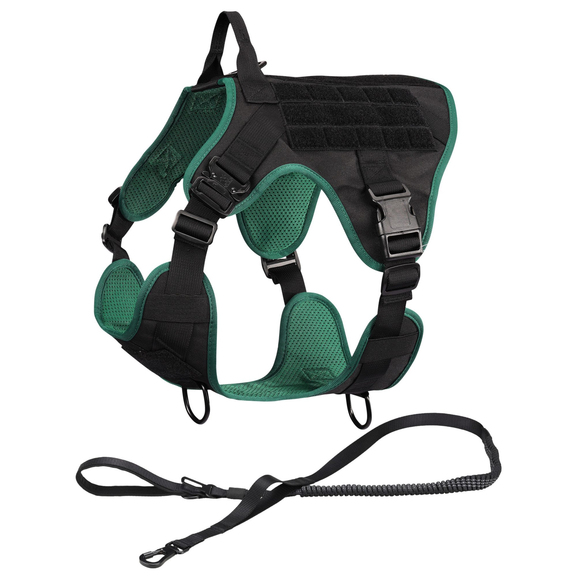 Navaris Pfotenschutz Hunde Geschirr - Sicherheitsgeschirr und Weste für Hund - Dog Harness, (2-tlg)