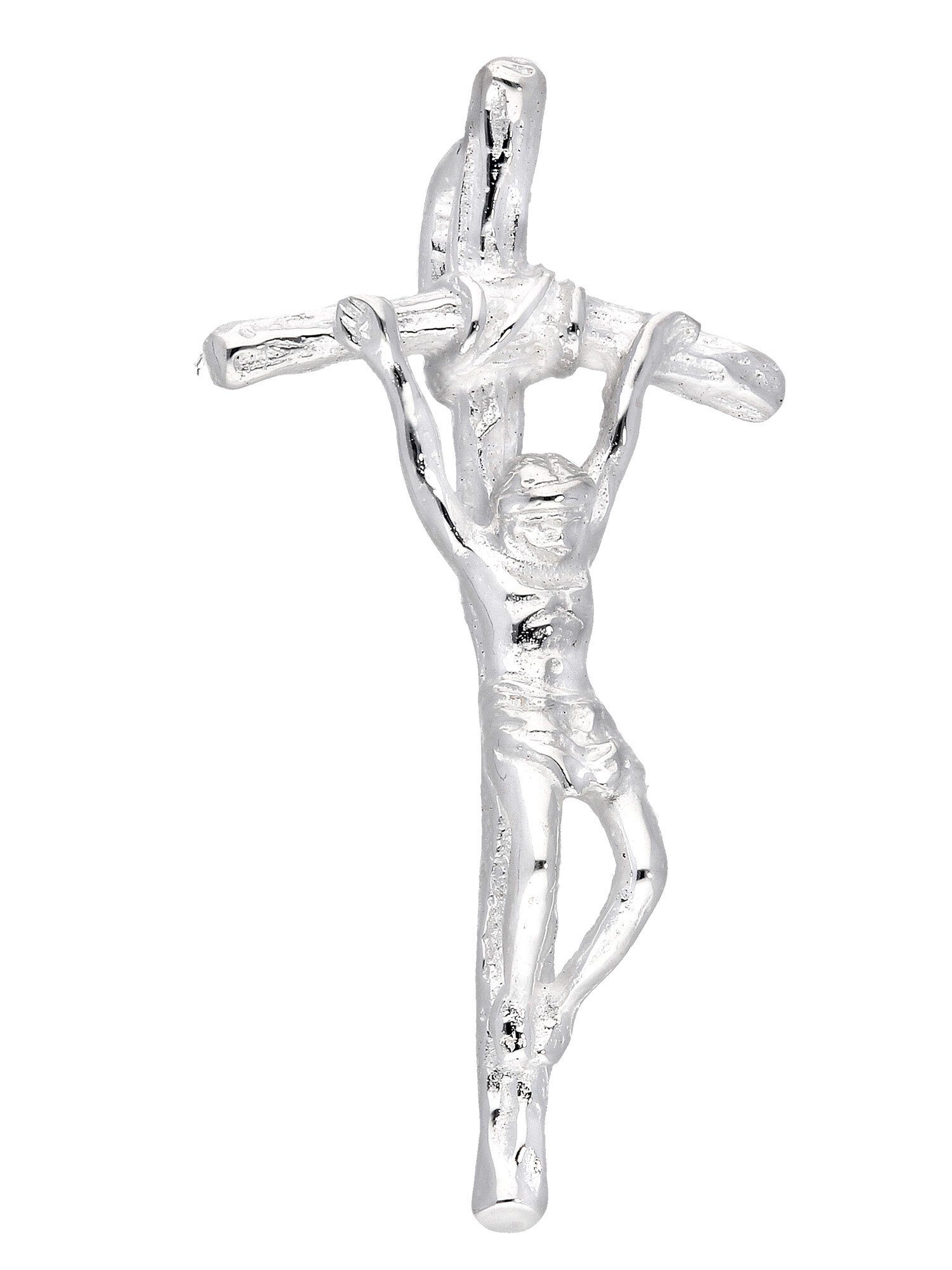 Adelia´s Kettenanhänger Silber Anhänger Damen für & Silberschmuck 925 Kreuz Korpus, Herren