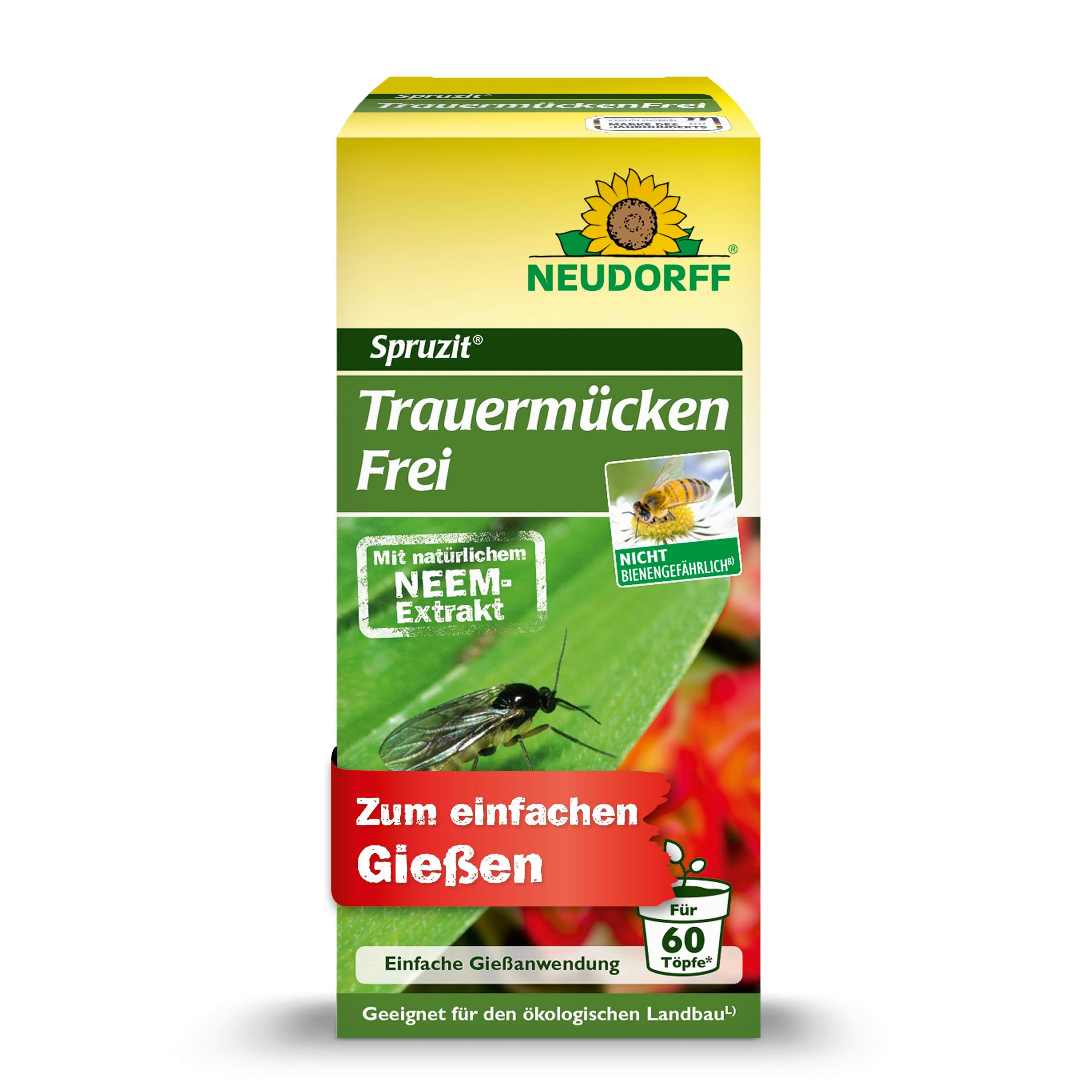 Insektenspray Spruzit Trauermückenfrei 30 ml - zum gießen für 60 Pflanzen