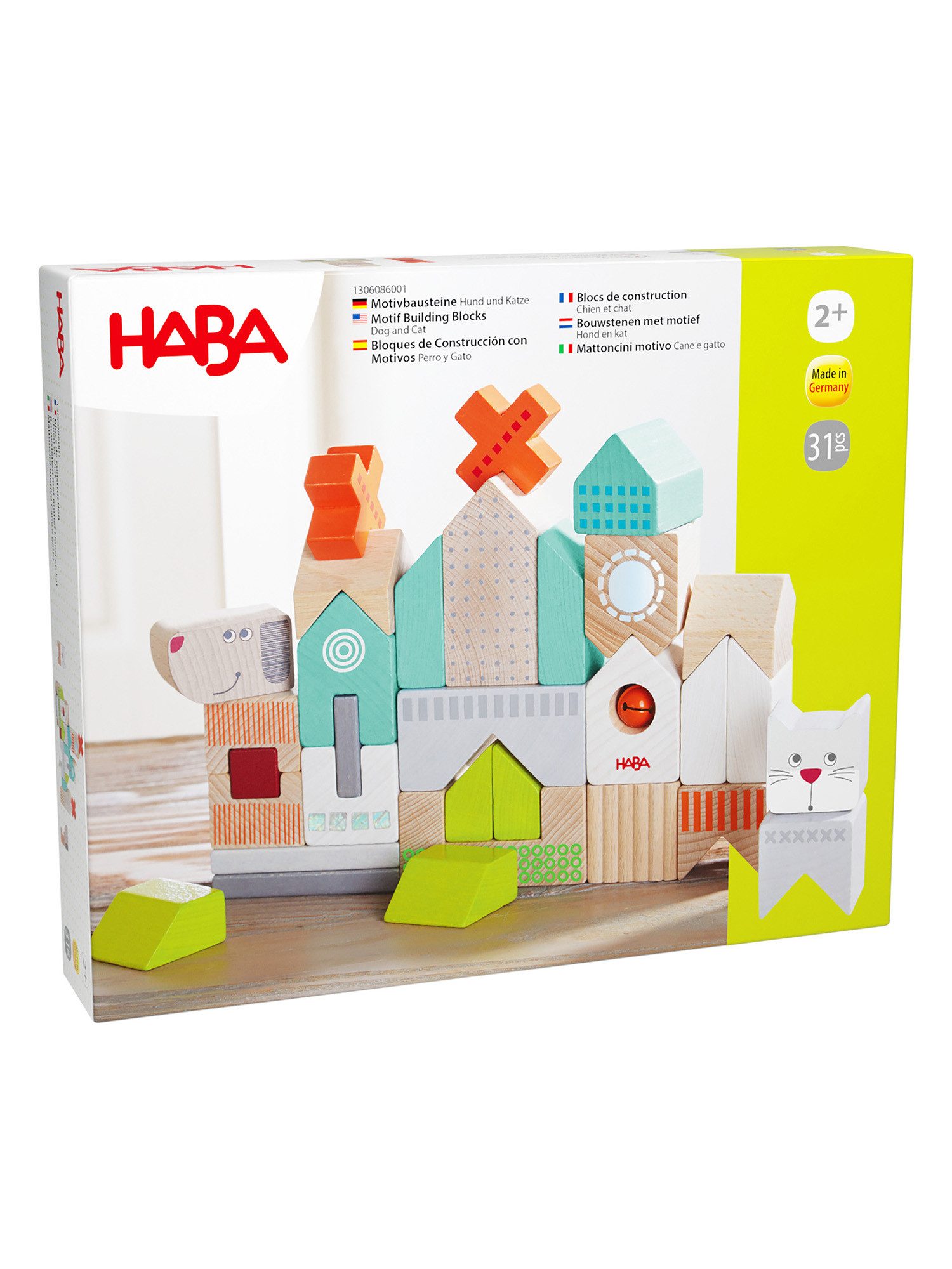 Haba Bausteine Hund und Katze Spielbausteine, unisex neutral