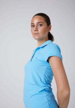 SPORTKIND Funktionsshirt Golf Poloshirt Damen & Mädchen hellblau