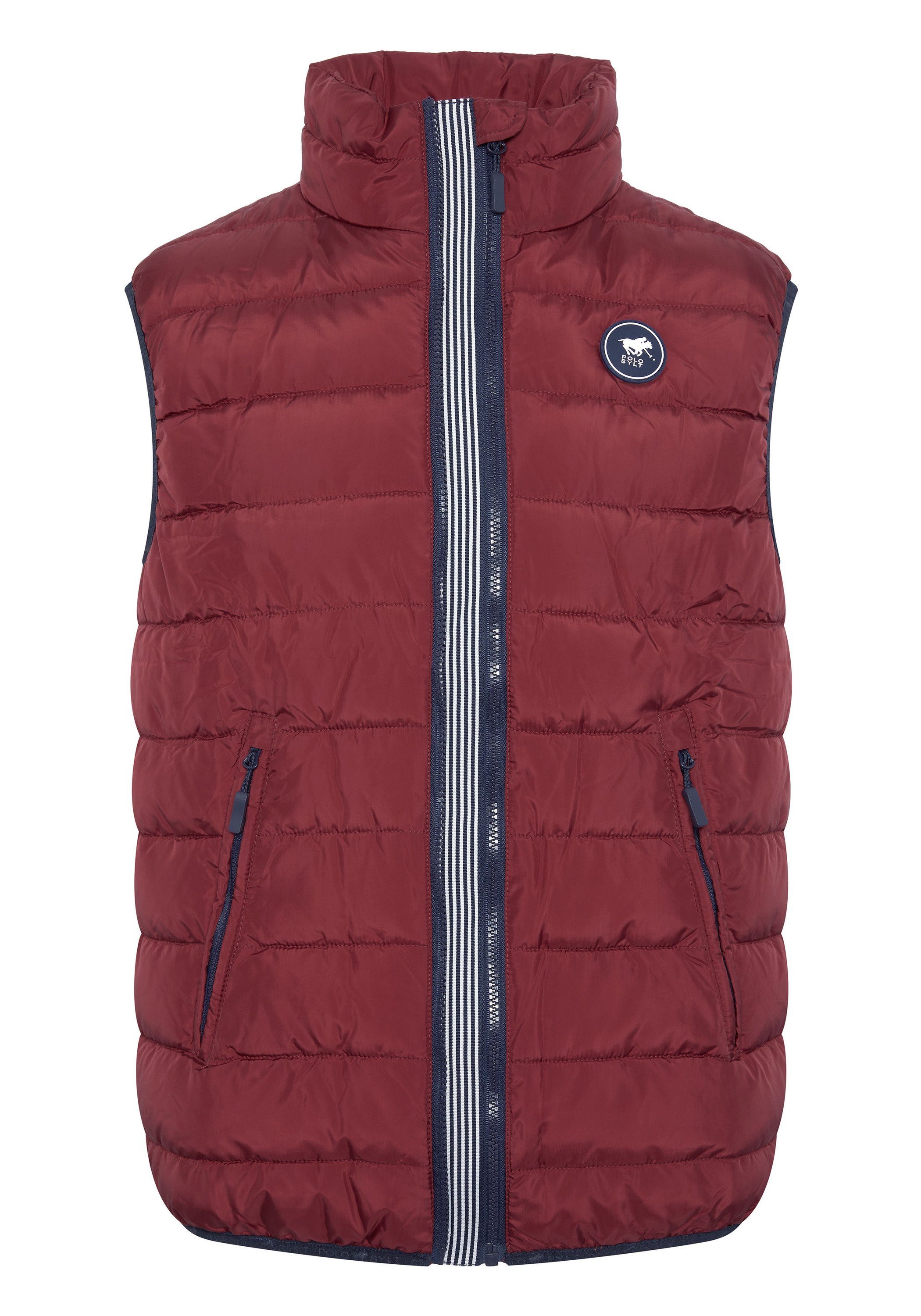 Polo Sylt Steppweste mit Double-Zipper günstig online kaufen