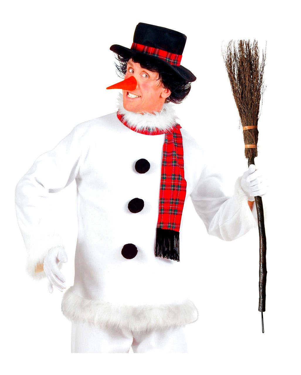 Horror-Shop Dekoobjekt Hexenbesen für Halloween, Fasching & Walpurgisnach – Bild 5 von 5