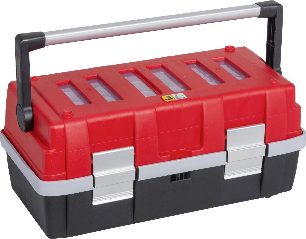 AluC18 Allit McPlus Profi-Werkzeugkoffer rot Allit Werkzeugkoffer