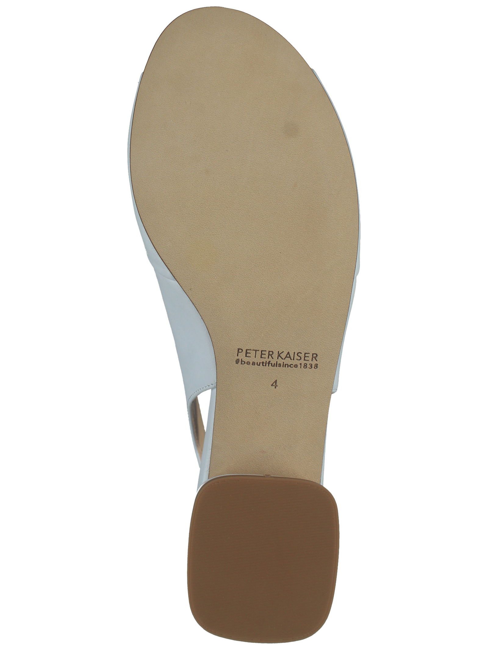 Peter Kaiser Pumps Leder Peeptoepumps