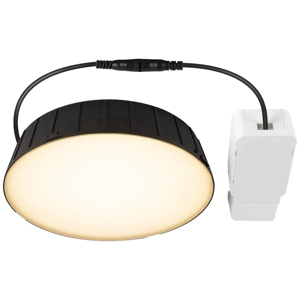 SLV Einbauleuchte SLV 1007510 Downlight V 200 LED-Einbauleuchte LED 21 W Schwarz