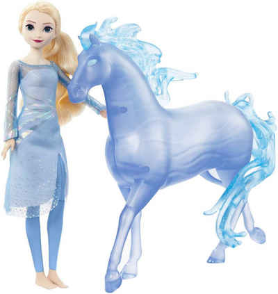 Mattel® Anziehpuppe Disney Die Eiskönigin, Elsa und Waserfigur Nokk