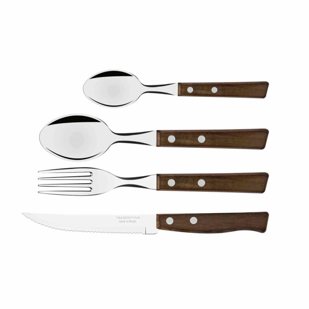 Tramontina Besteck-Set TRADICIONAL 24-tlg., Edelstahl