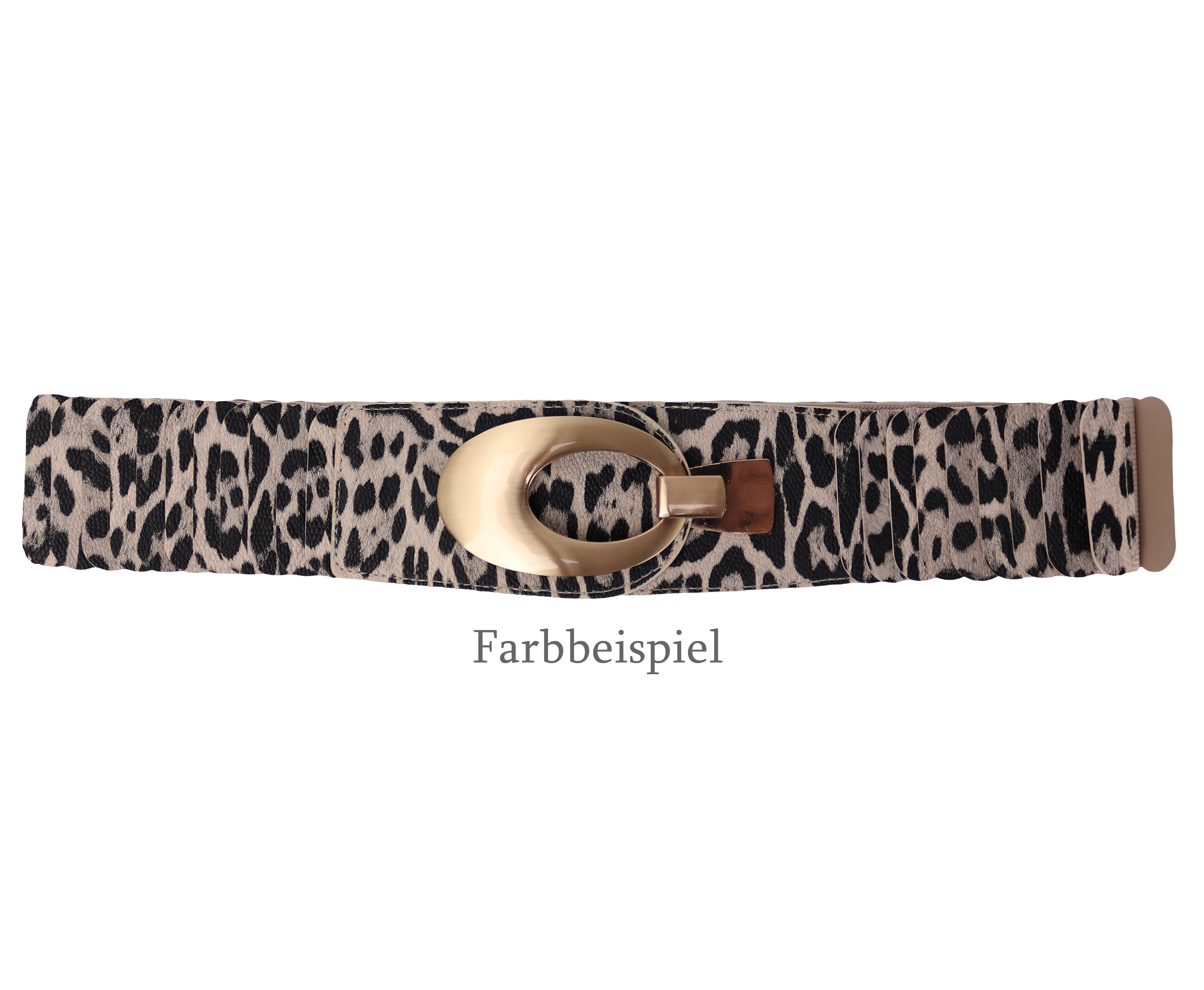 MIRROSI Taillengürtel Leo Unifarbe breit 6cm günstig online kaufen