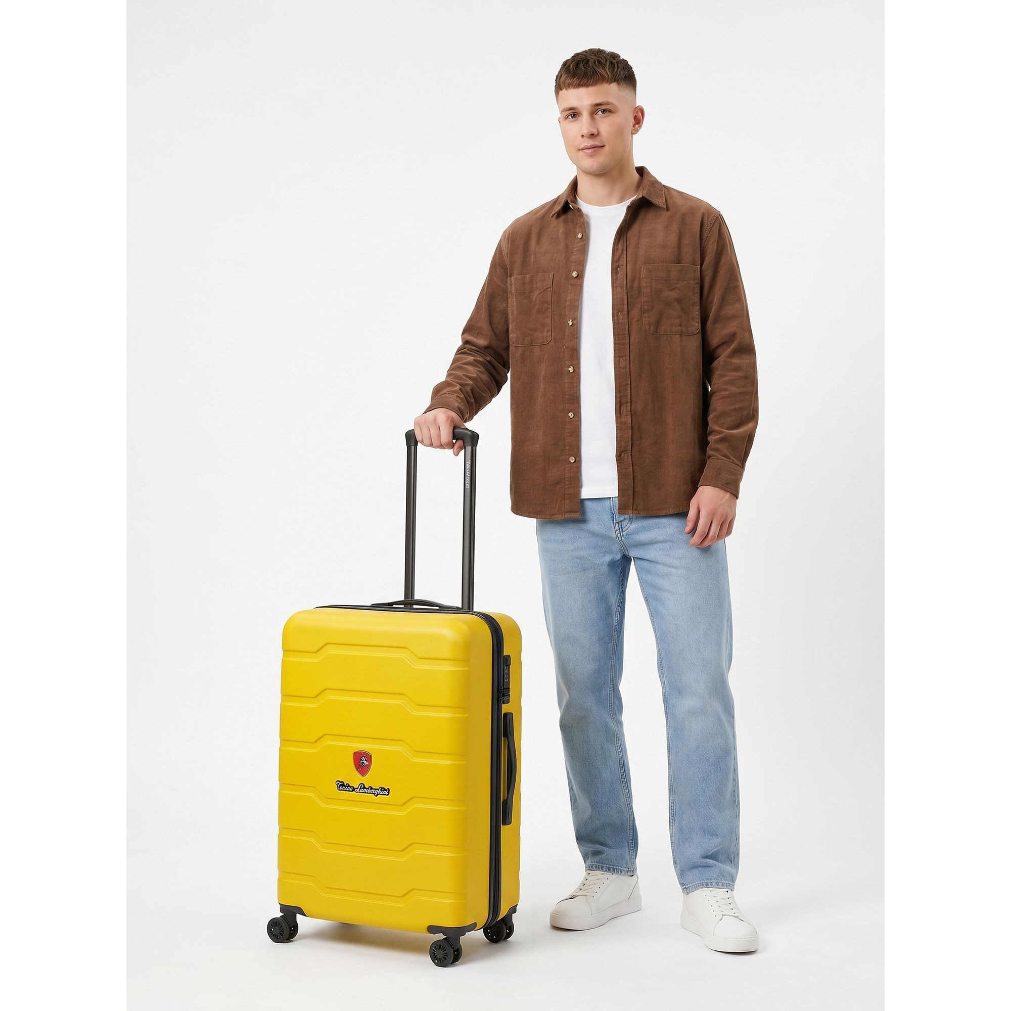 Tonino Lamborghini Hartschalen-Trolley Bologna, 4 Rollen, ABS