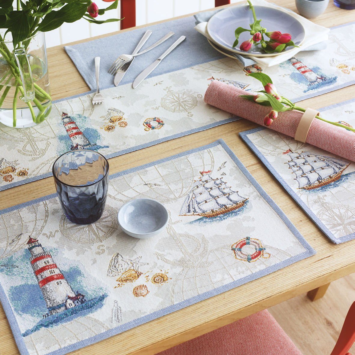 sander table + home Tischläufer Sander Tischläufer Discovery 32 x 96 cm Gob günstig online kaufen