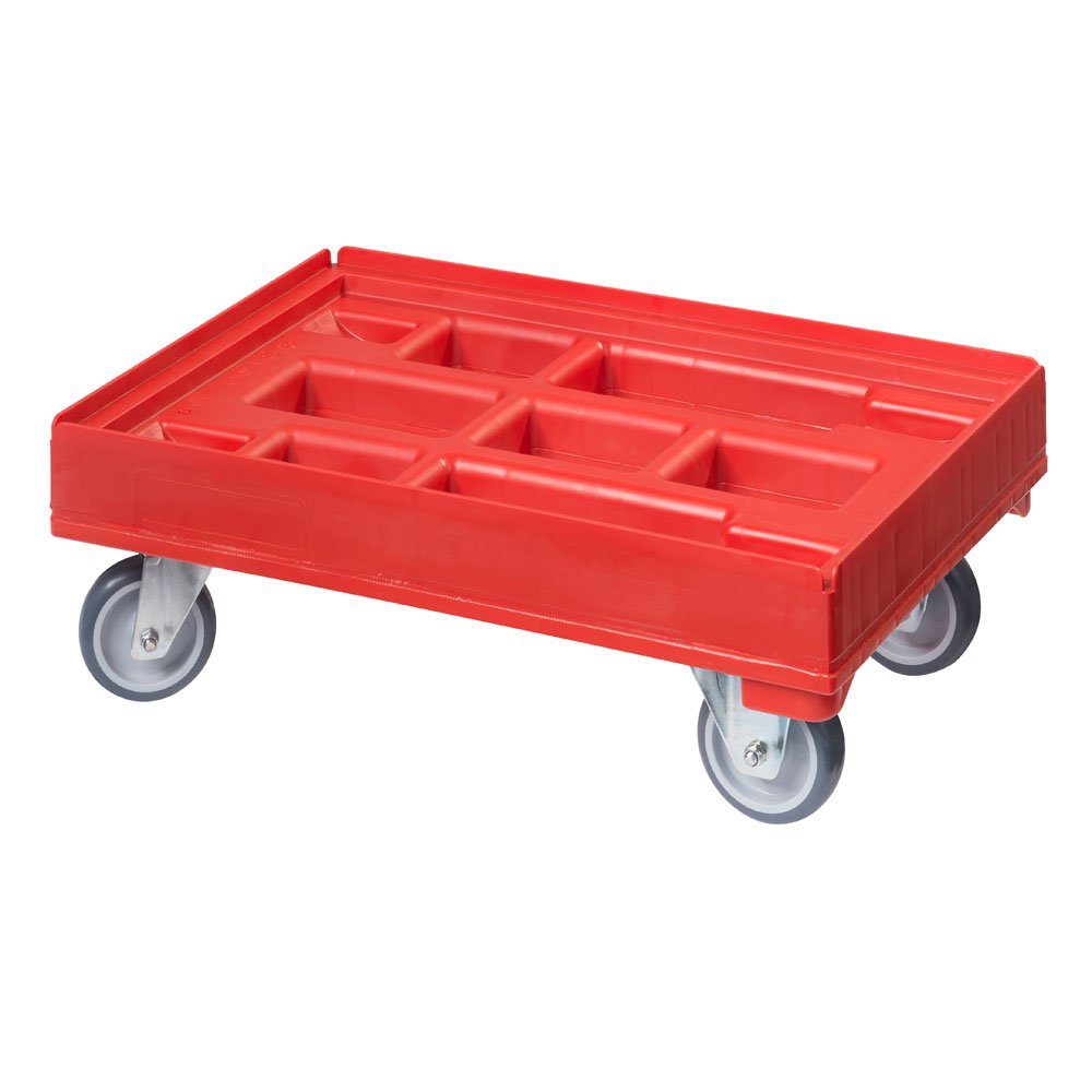 Logiplast Transportroller Hygiene Transportroller für Kisten 60 x 40 cm mit 2 Bock- und 2 Lenkro