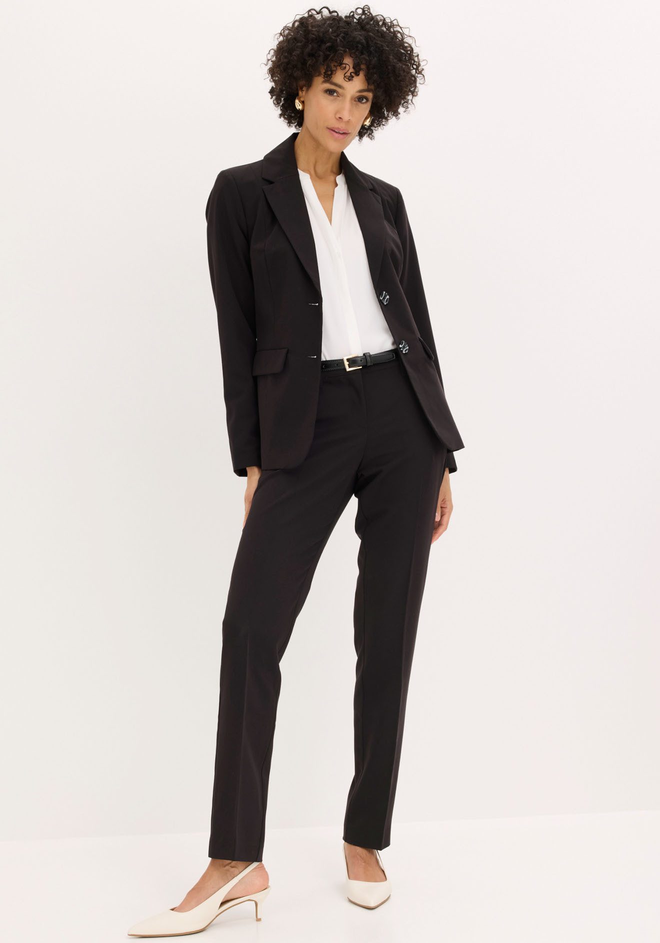 bonprix Hosenanzug (Set, 2-tlg) Regular Fit, mit Elasthan-Anteil, verschiedene Konfektionsgrößen