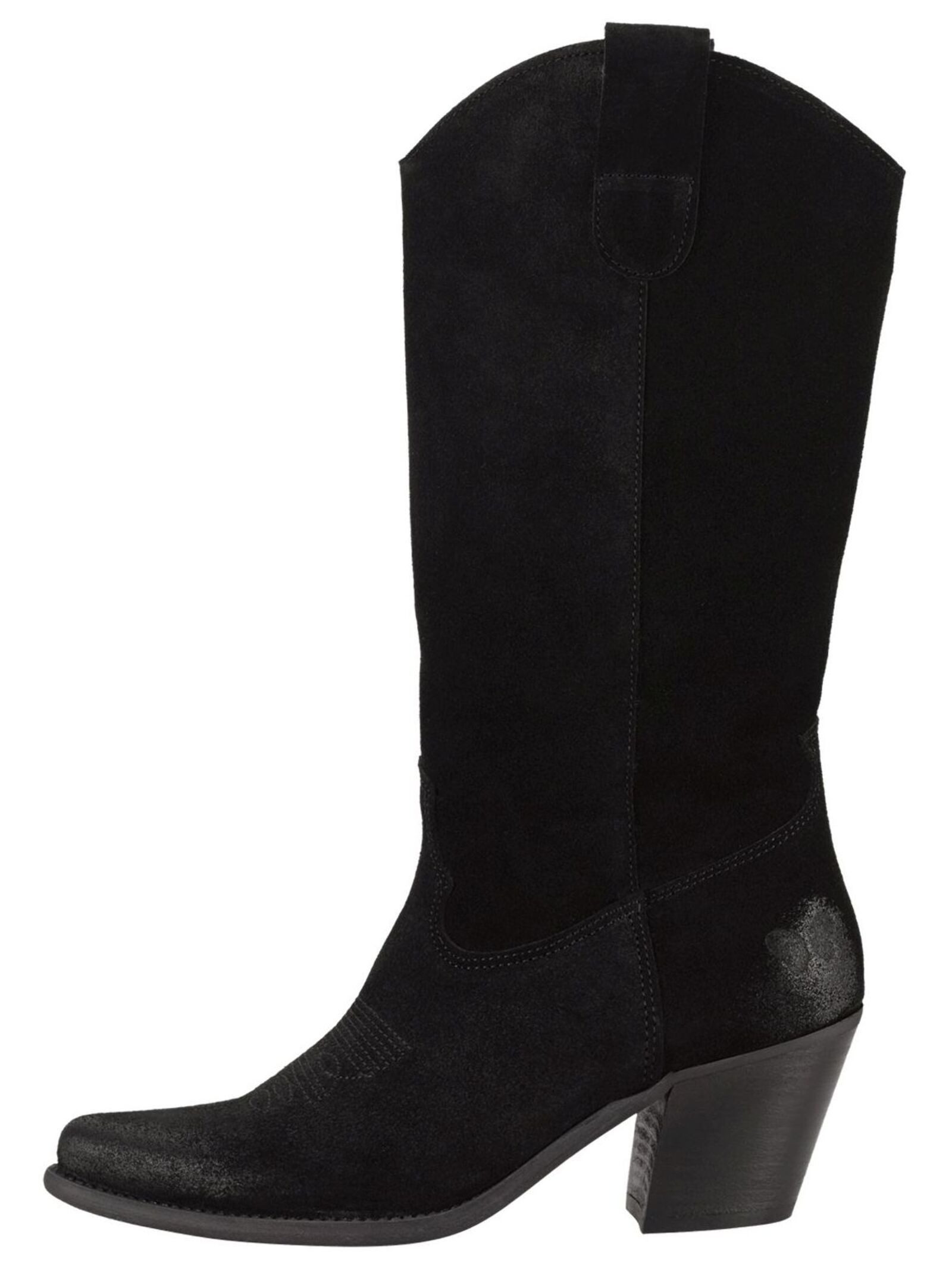 Felmini Stiefel Veloursleder . Bikerboots