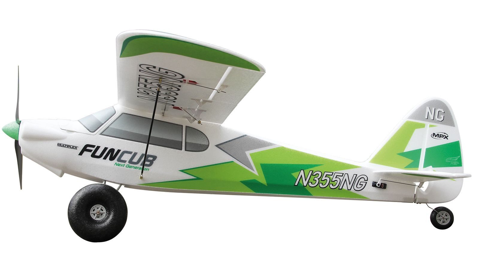 Multiplex RC-Flugzeug Multiplex RC Flugzeug FunCub NG grün by MPX