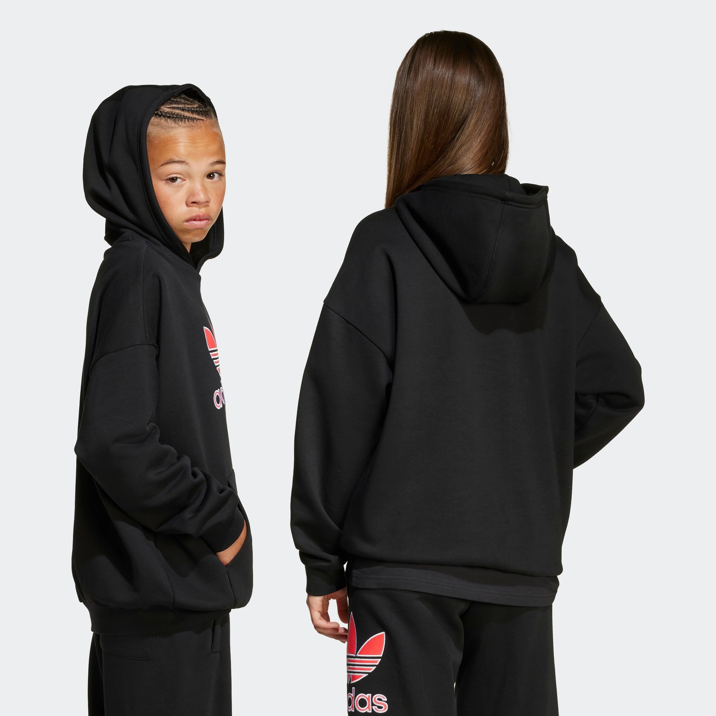 adidas Originals Kapuzensweatshirt TREFOIL KIDS HOODIE