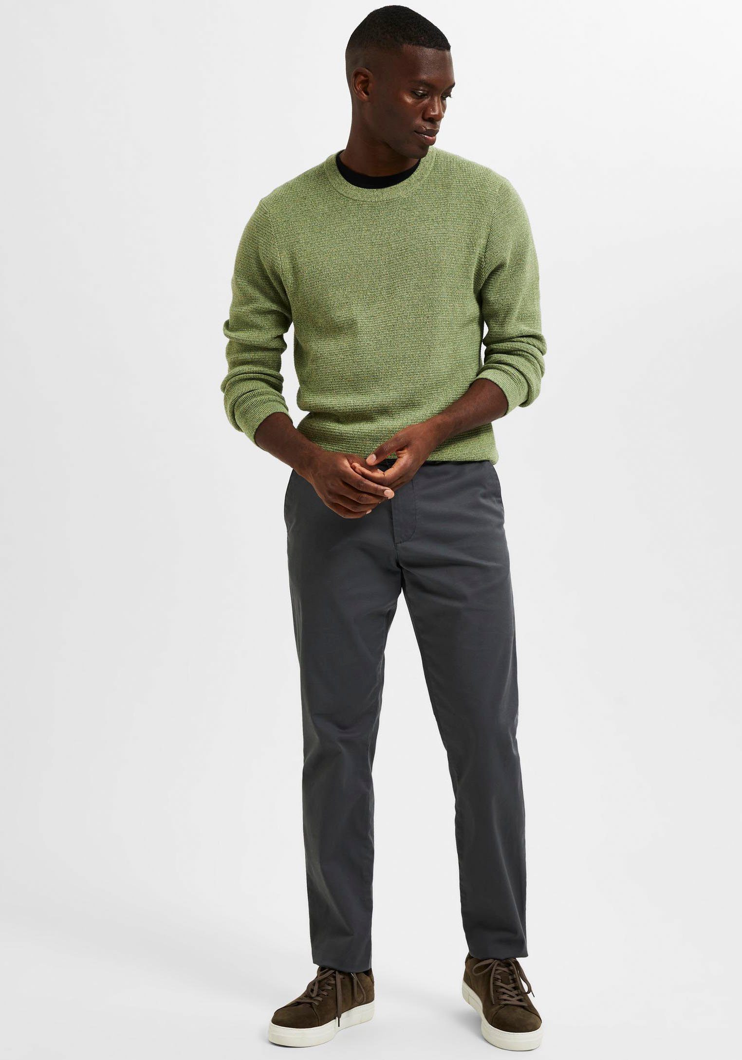 Selected Chinos SLH175-SLIM NEW MILES FLEX PANT NOOS Baumwollmischung, slim fitslim fit