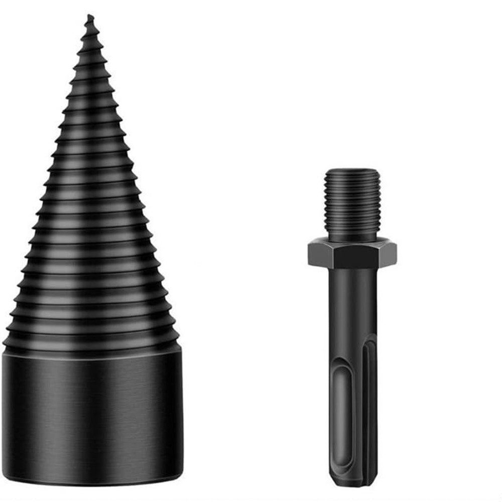 FELIXLEO Bohrersatz Brennholz hacken Holzbohrer Spaltwerkzeug Spaltkegel Ho günstig online kaufen