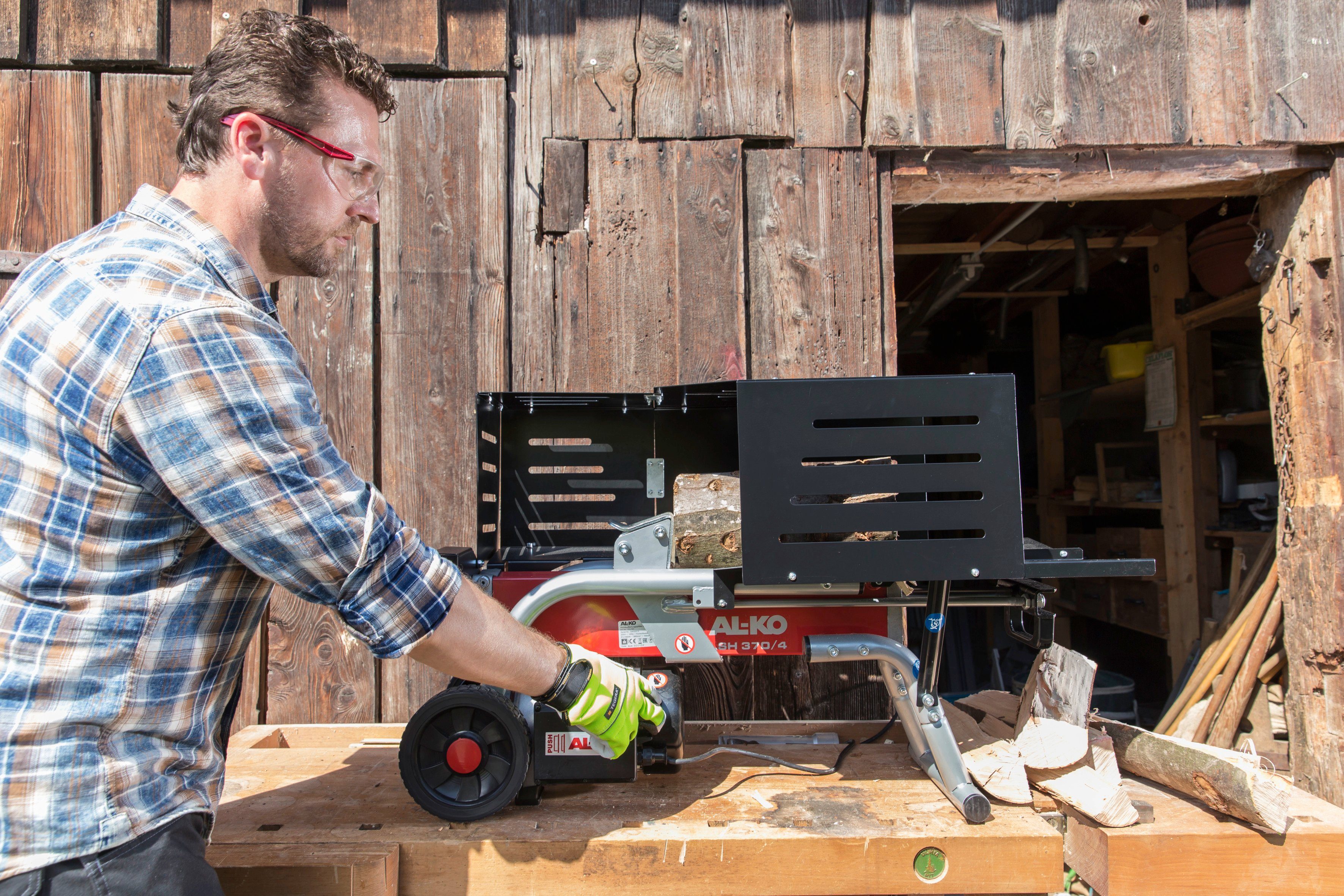 AL-KO Elektroholzspalter LSH 370/4, Spaltgutlänge bis 37 cm, Spaltgutdurchmesser bis 25 cm