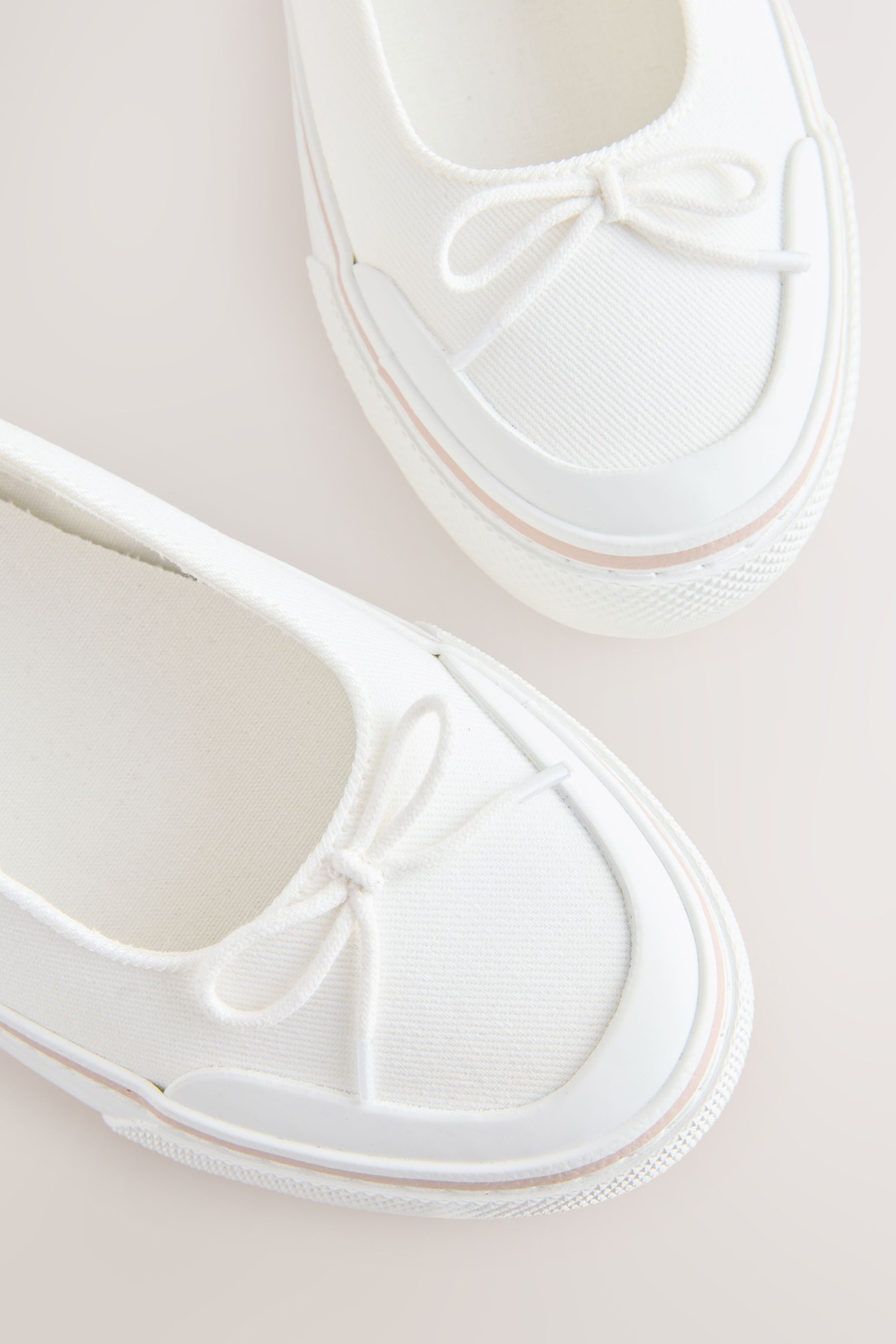 Next Forever Comfort® flache Canvas-Ballerinas Ballerina – Bild 3 von 5