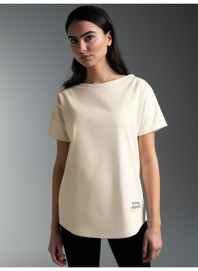 Trigema T-Shirt TRIGEMA T Shirt mit Printmotiv "Natural Elements" (1-tlg)