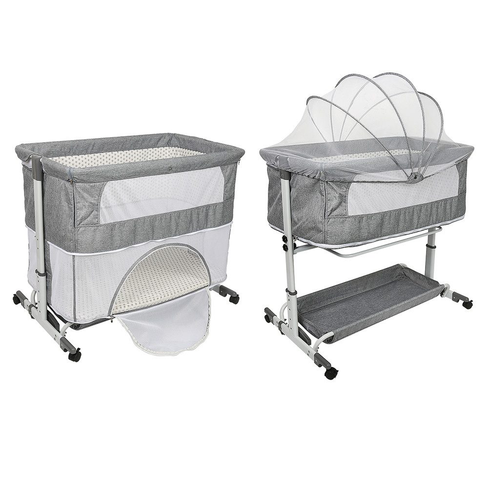 JEOBEST Beistellbett 3 in 1 Babybett, günstig online kaufen