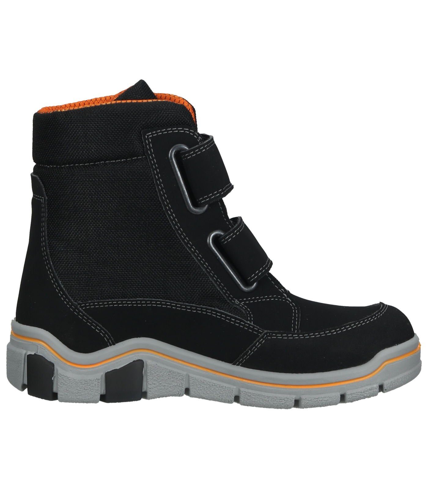 Orange Sneaker Lederimitat/Textil Sneaker Ricosta Schwarz