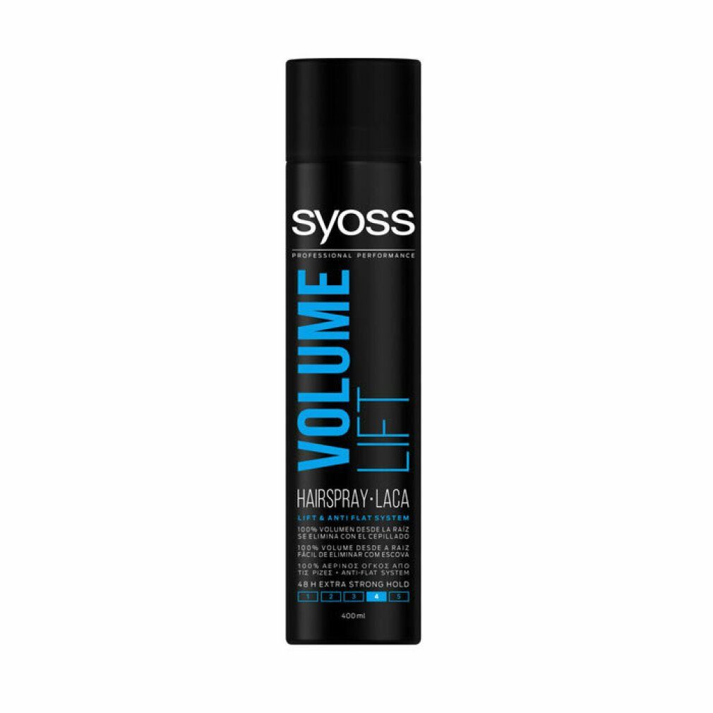 anti-flat 400 ml laca Syoss system LIFT VOLUME Haarspray