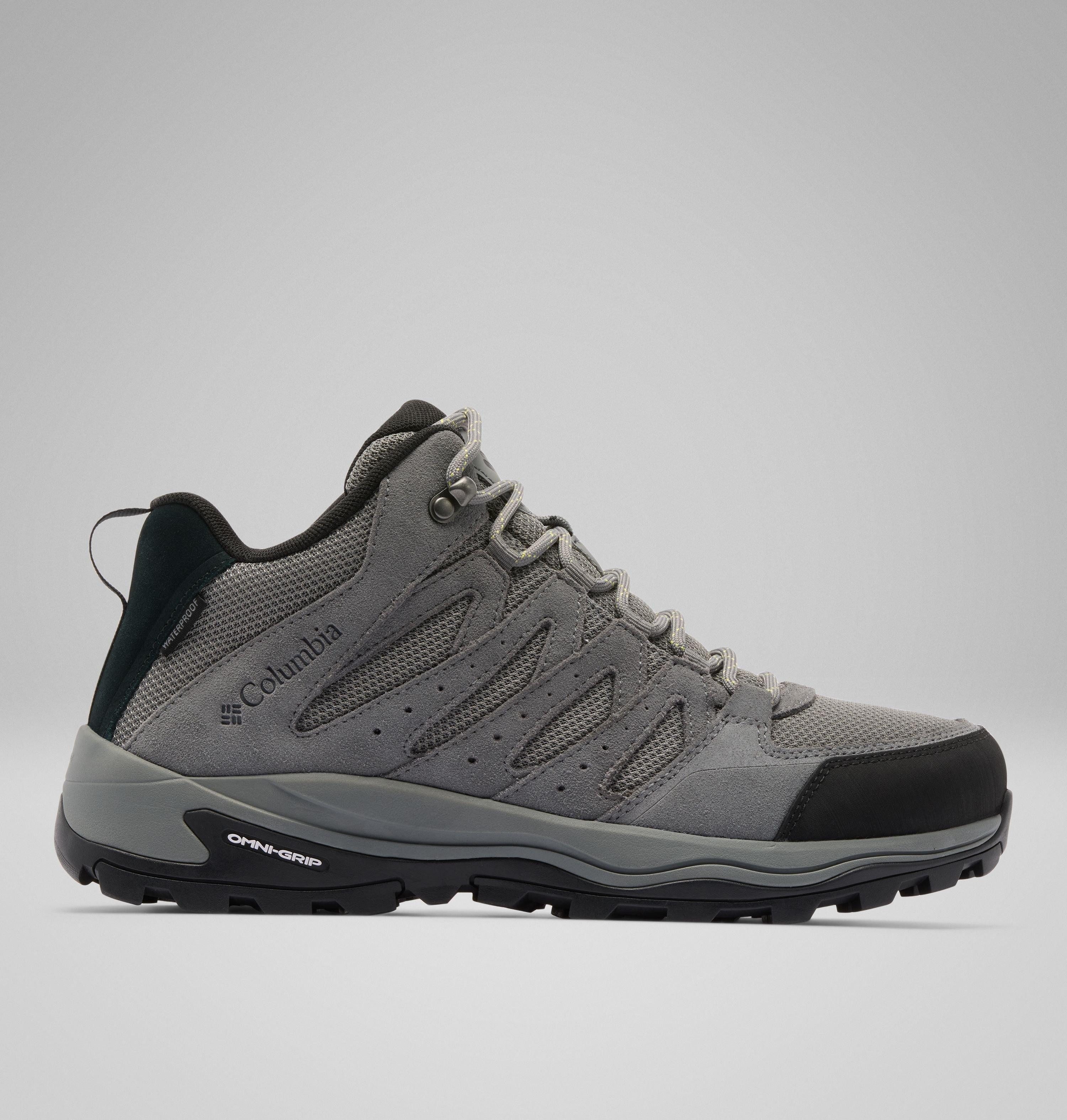 Columbia REDMOND™ IV MID WATERPROOF Wanderschuh knöchelhoch, wasserdicht, profilierte Gummilaufsohle, mit Schnürung
