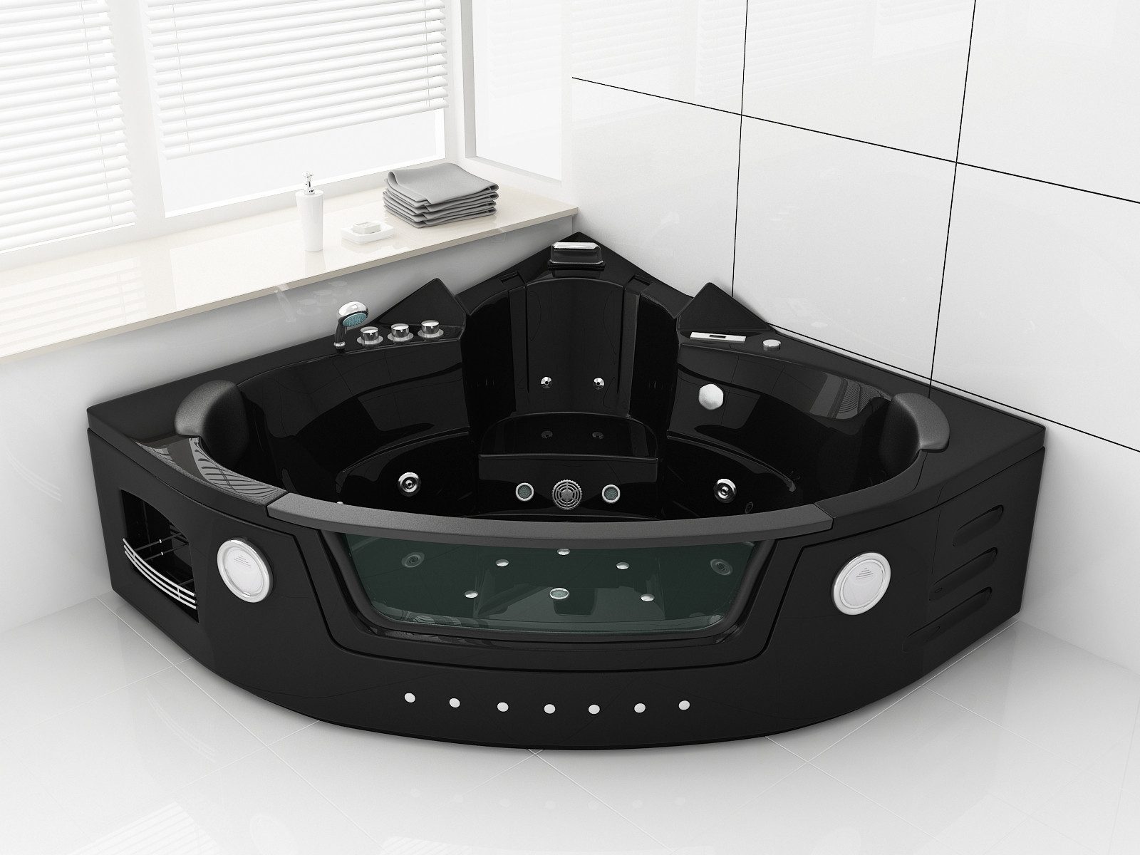 Wellness Point Whirlpool MILANO, Aufstellbecken