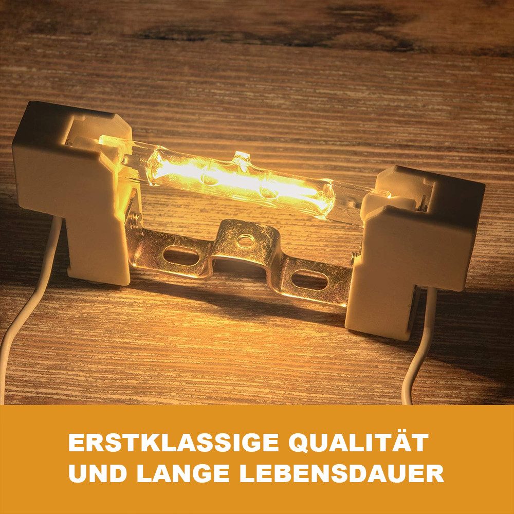 QUBEBU LED-Leuchtmittel R7S COB 78mm 118mm Dimmbar Halogen Tube Glas Ersetz günstig online kaufen
