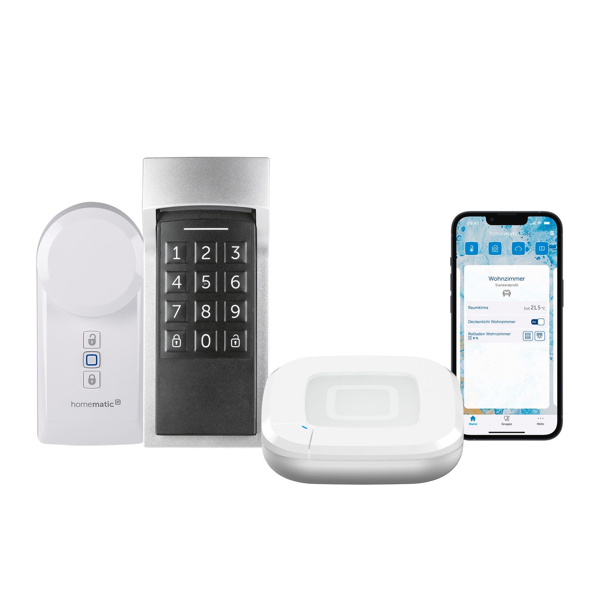 Homematic IP Starter Bundle Zutritt + Keypad Smart-Home-Zubehör