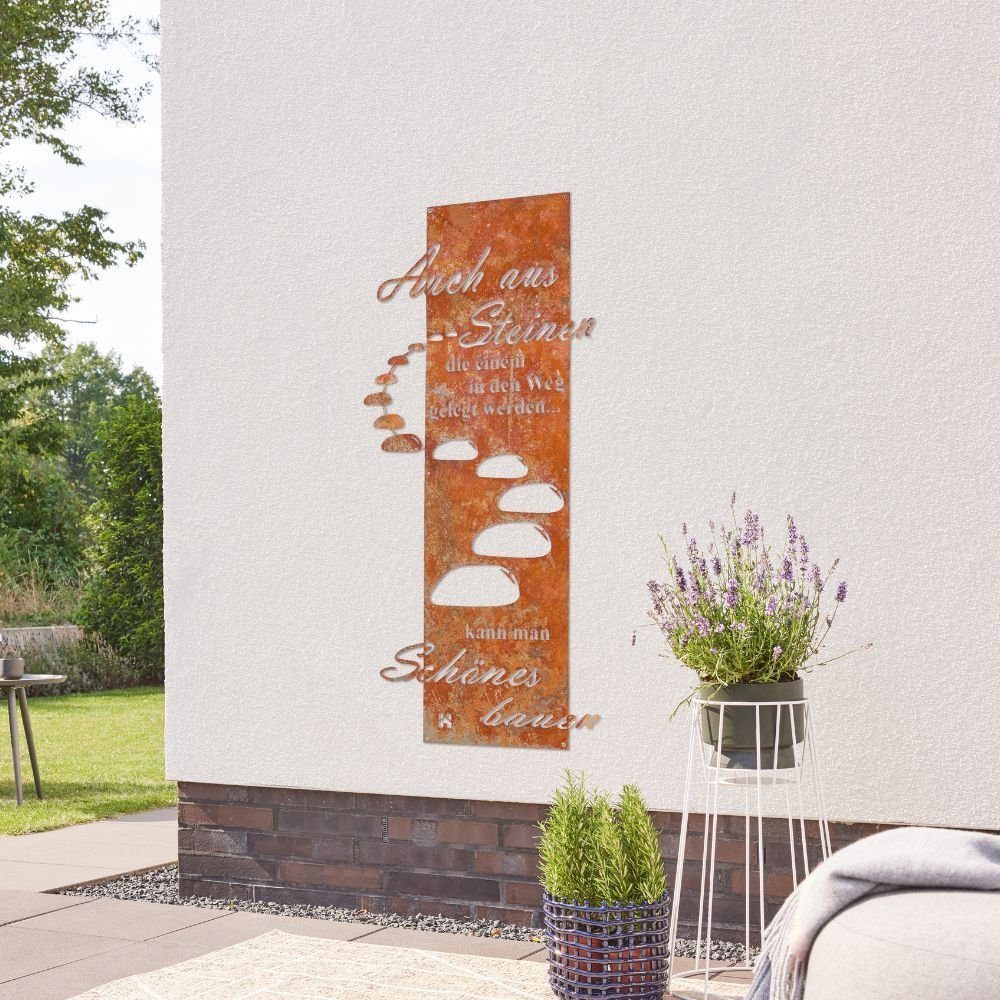 HOME DELUXE Gartenfigur ROST Gartenschild günstig online kaufen