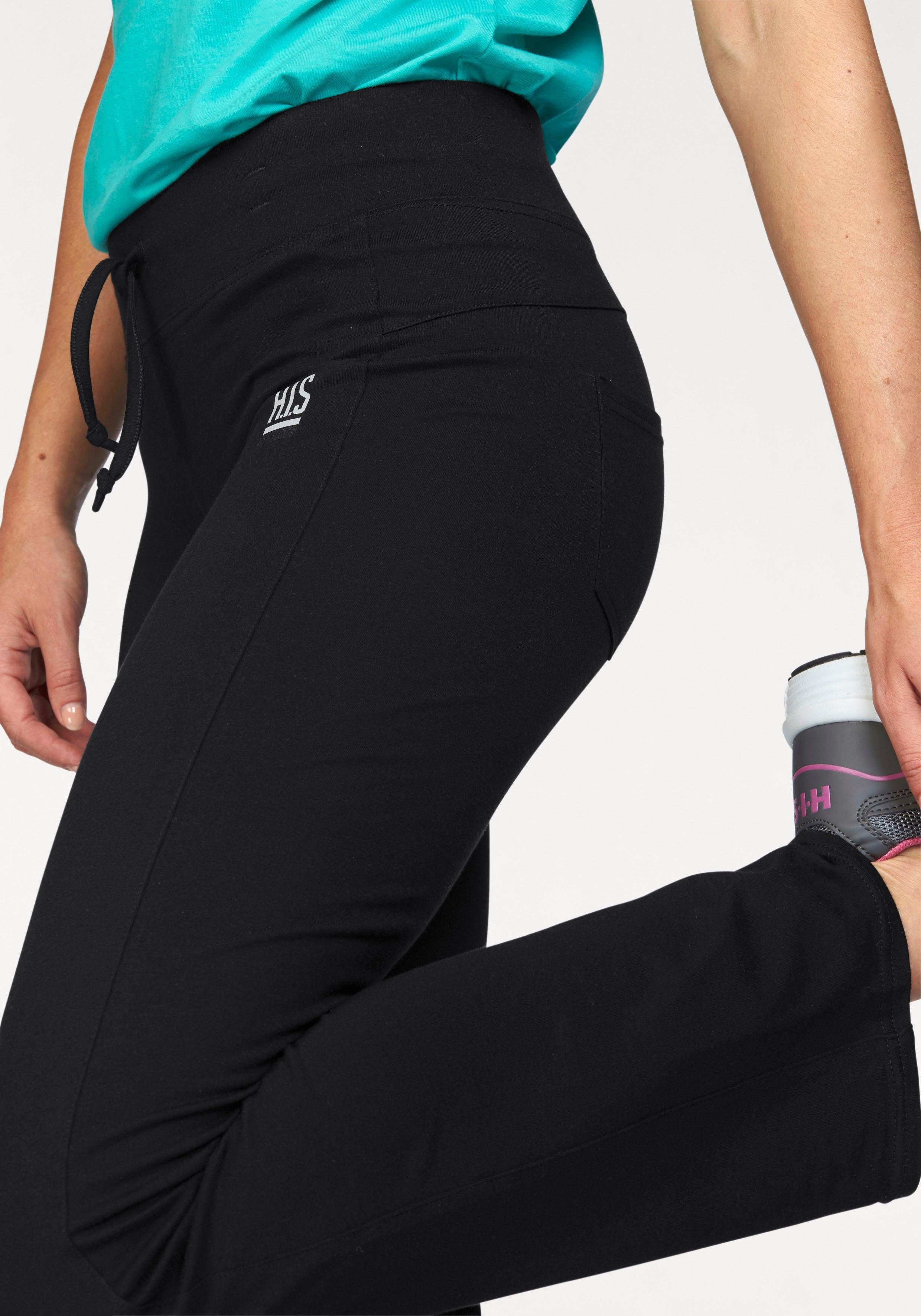 H.I.S Leggings Festes & elastisches Material mit Kordelbund für sicheren Sitz