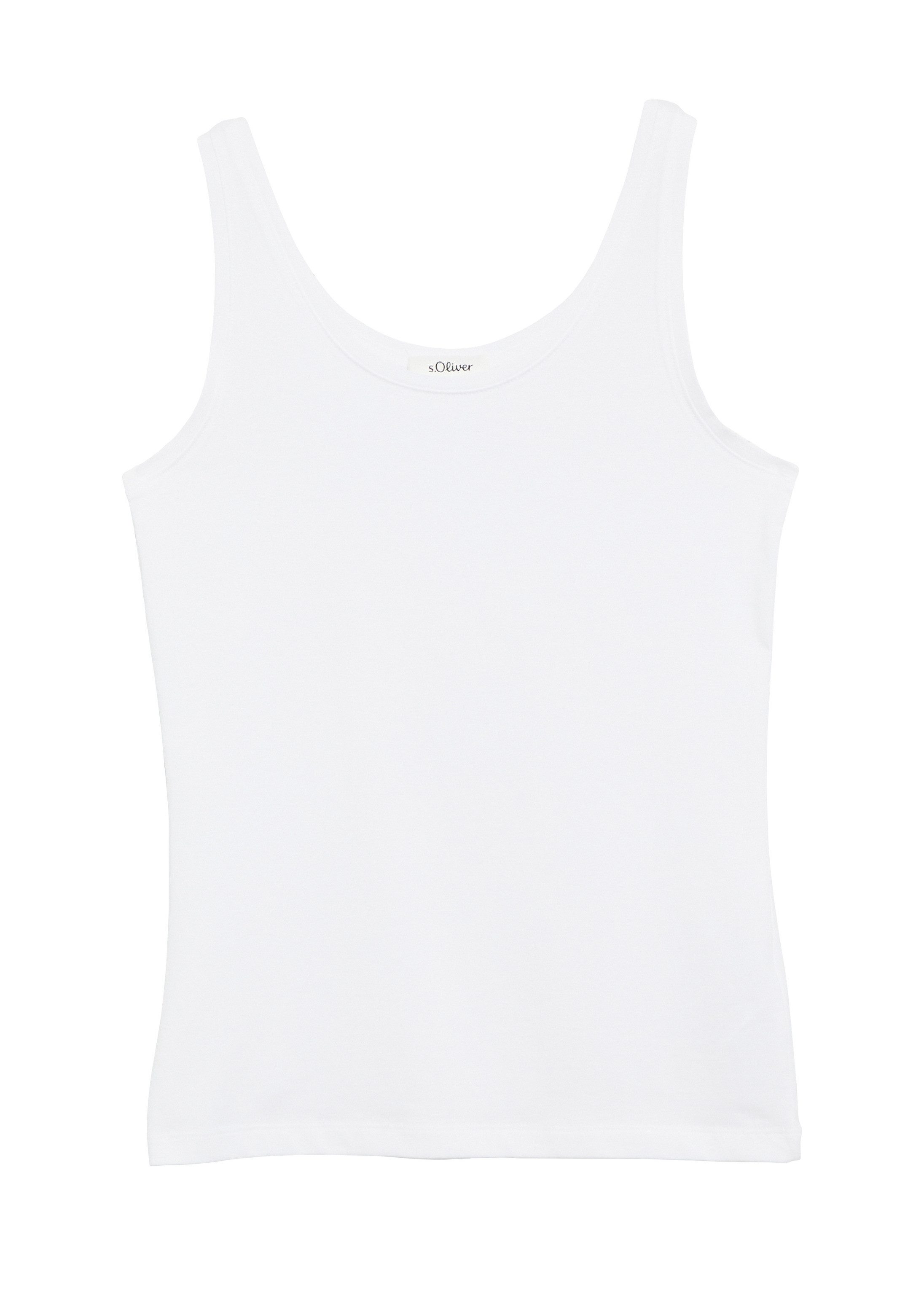 s.Oliver Muscleshirt T-Shirt Tanktop im Slim Fit