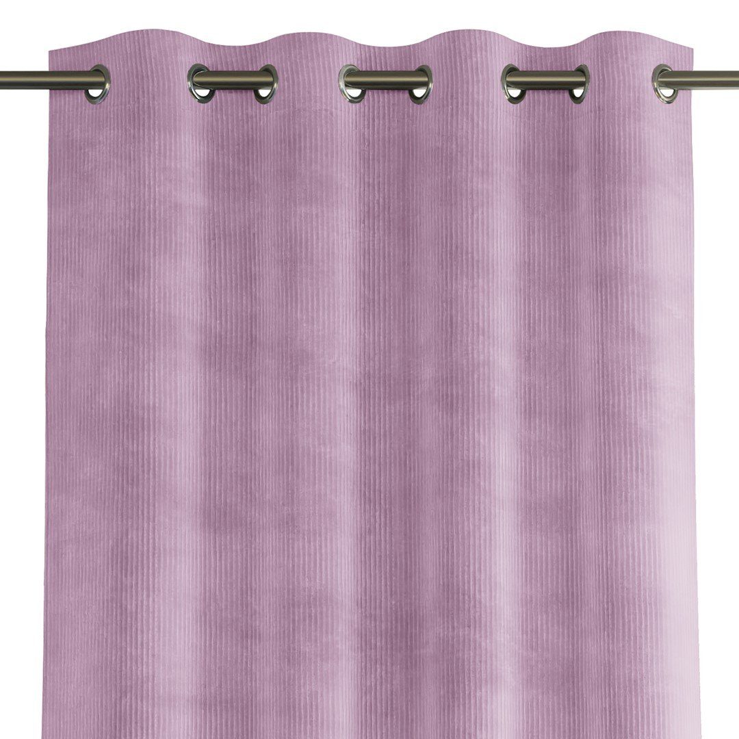 Vorhang mit langlebig (1 blickdicht, Ösen elegant Duffy AmeliaHome, Ösen Rosa Vorhang Aufhängung, blickdicht, & Ösenvorhang, St), pflegeleicht,