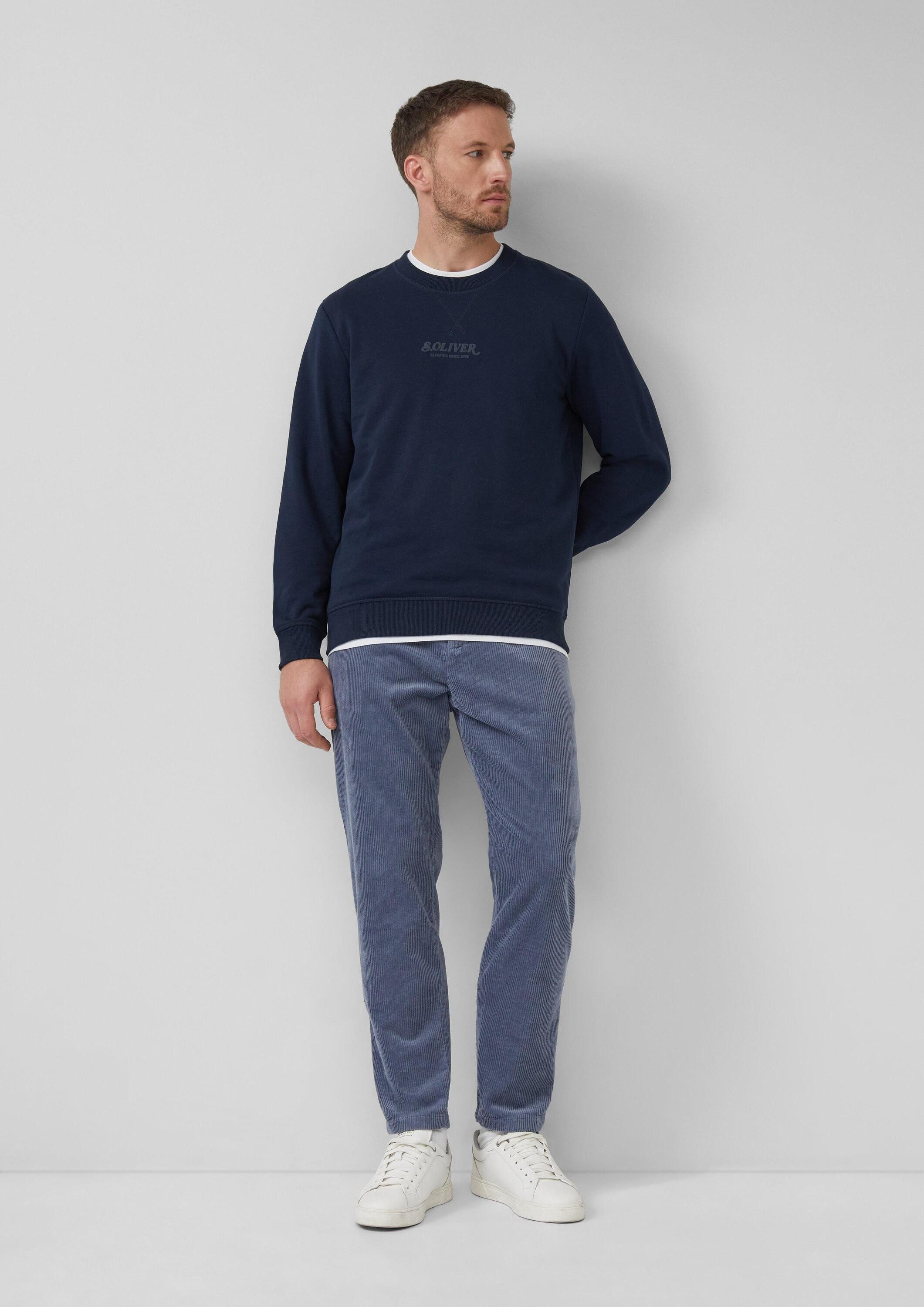 s.Oliver Chinos Hose DETROIT Detroit: Cordhose im Relaxed Fit mit Elastikbu günstig online kaufen