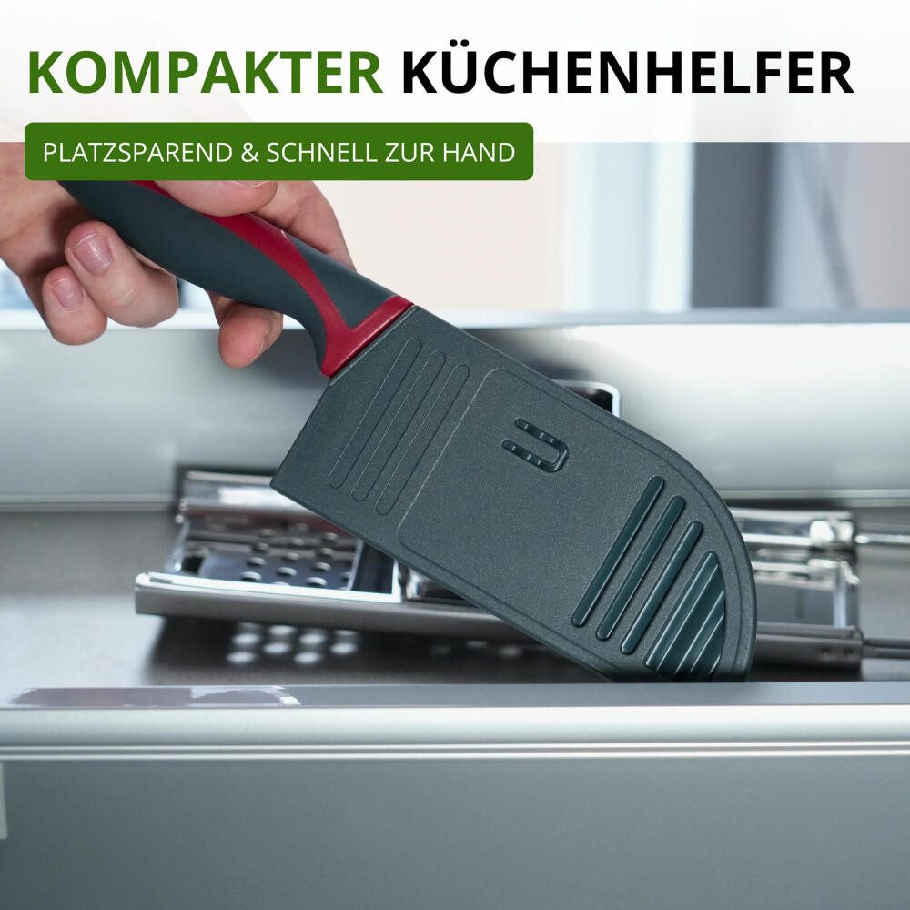 WESTMARK Messerwelle für Gemüse, Kartoffeln, Pommes, Wellenschneider/Buntmesser, rostfrei, langlebig, solide