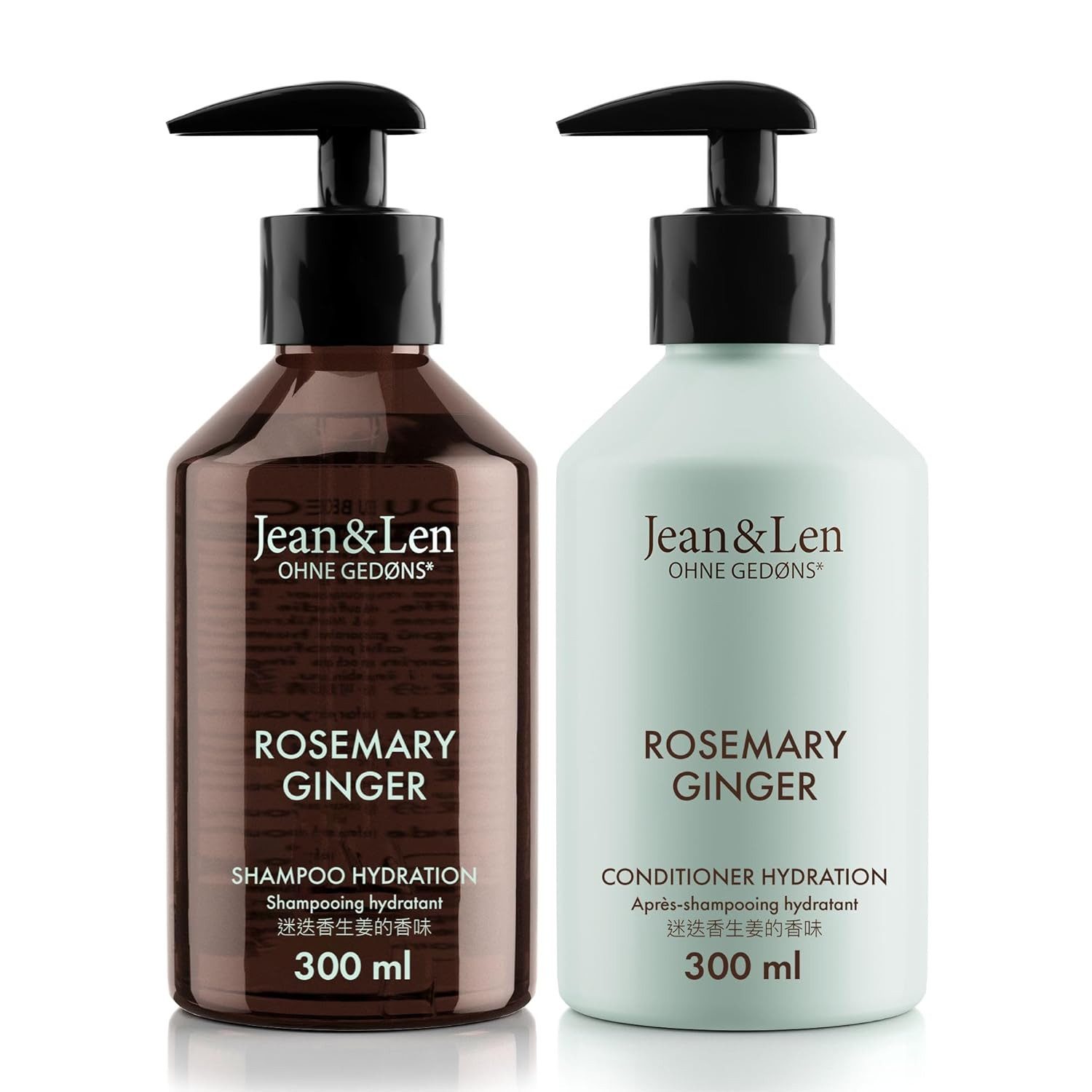 Jean & Len ohne Gedons* Haarshampoo Jean & Len Feuchtigkeit Shampoo 300 ml