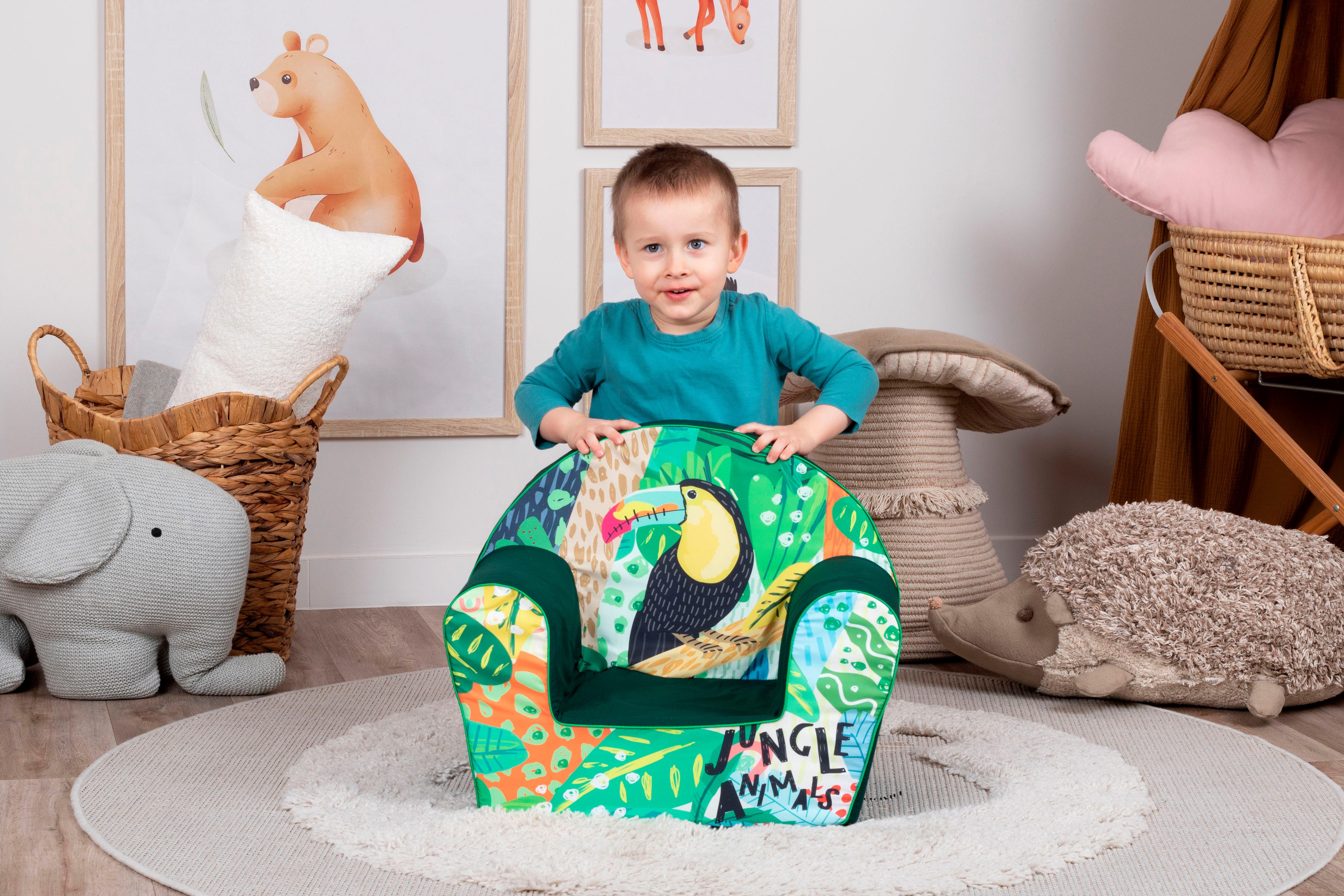 Knorrtoys® Sessel Jungle animal, für Kinder, Made in Europe günstig online kaufen
