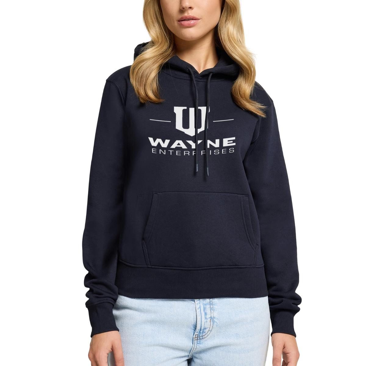 Spreadshirt Hoodie Batman Wayne Enterprises Damen Premium Hoodie (1-tlg)