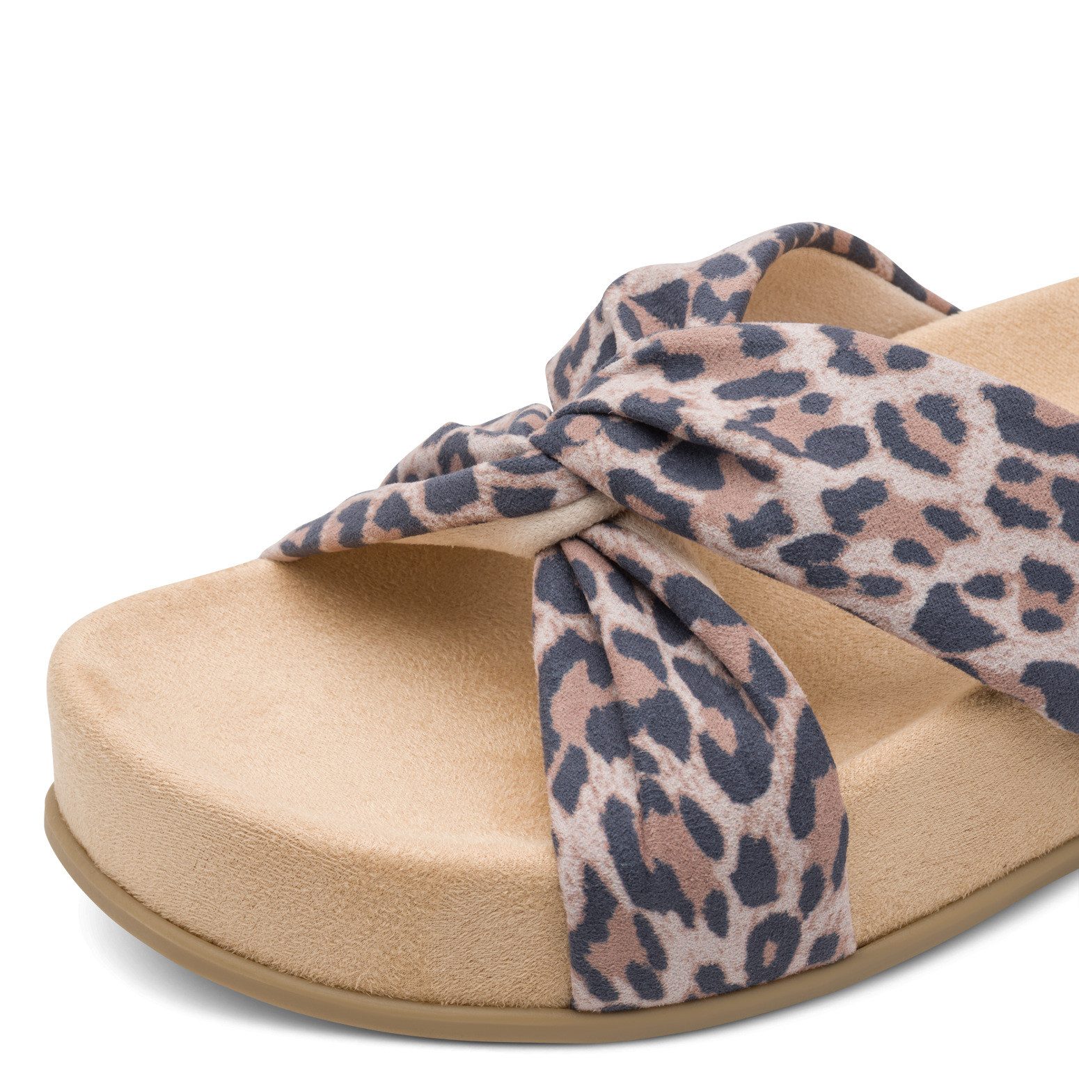 MARCO TOZZI Pantolette Keilabsatz, Schlupfschuh, Sommerschuh mit Feel Me-Ausstattung